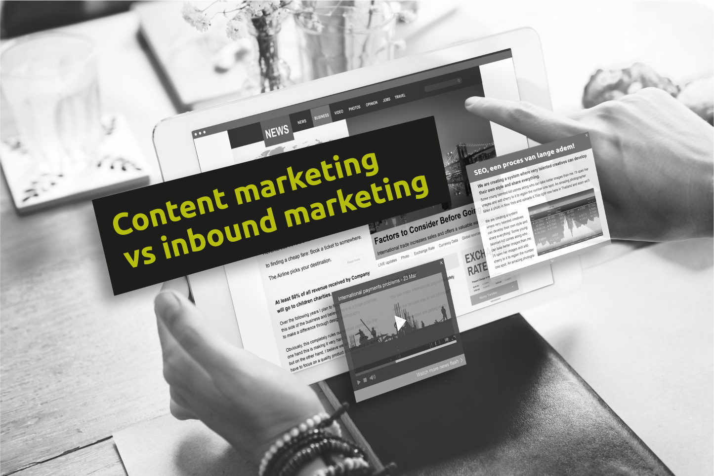 Content marketing vs inbound marketing