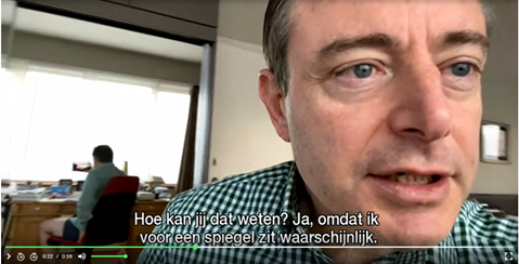 Een professionele videoachtergrond is een must