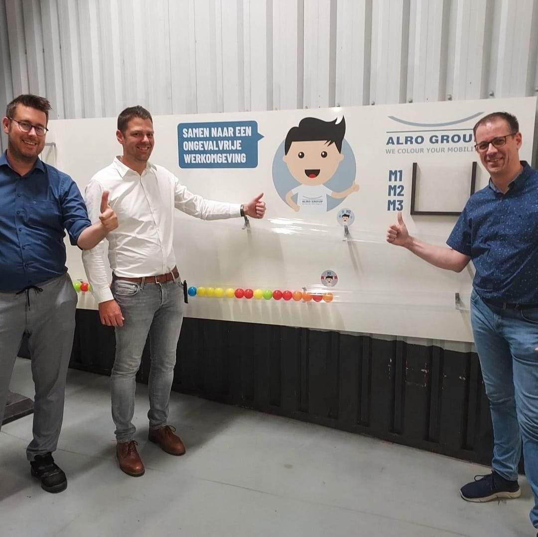 Positieve teller bij Alro Groupr Positieve teller bij Alro Group